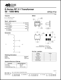 ETC2-1T-2 Datasheet
