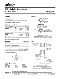 HH-107SMA Datasheet