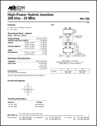 HH-108SMA Datasheet