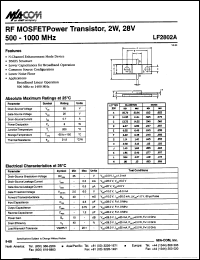 LF2802A Datasheet