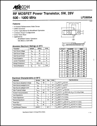 LF2805A Datasheet