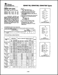 CD4072BF Datasheet