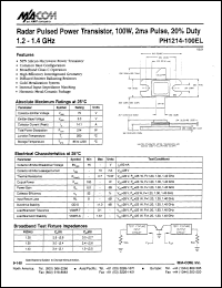 PH1214-100EL Datasheet
