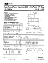 PH1214-30EL Datasheet