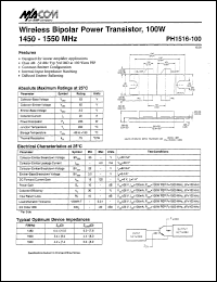 PH1516-100 Datasheet