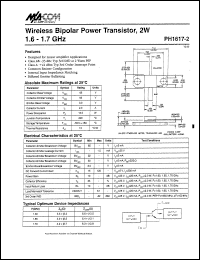 PH1617-2 Datasheet