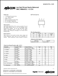 MA4EX370L-1225T Datasheet