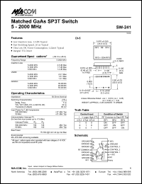 SW-241 Datasheet