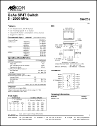 SW-255 Datasheet