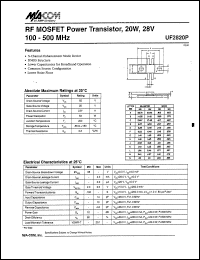 UF2820P Datasheet
