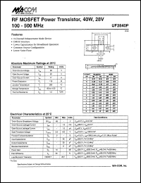 UF2840P Datasheet
