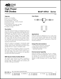 MA4P4000F Datasheet