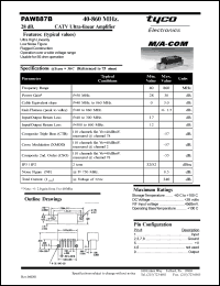 PAW887B Datasheet