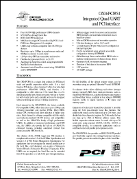 OX16PCI954-TQC60-A Datasheet