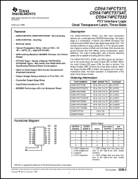CD74FCT373SM Datasheet