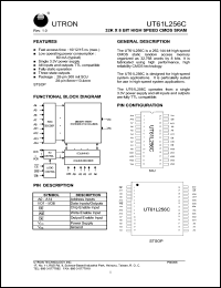 UT61L256CJC-10 Datasheet