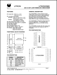 UT62W256BPC-35L Datasheet