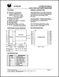 UT62V5128LC-100LLI Datasheet