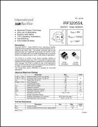 IRF3205S Datasheet