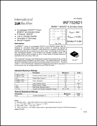 IRF7526D1 Datasheet