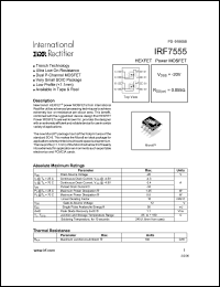 IRF7555 Datasheet