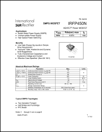 IRFP450N Datasheet