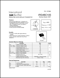 IRG4BC10S Datasheet