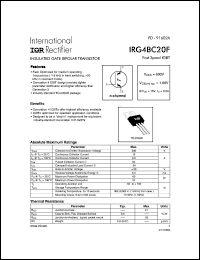 IRG4BC20 Datasheet
