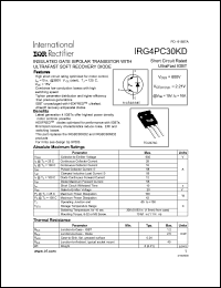 IRG4PC30KD Datasheet