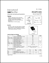 IRG4PC30S Datasheet