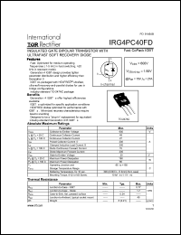 IRG4PC40FD Datasheet