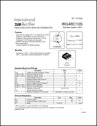 IRG4RC10S Datasheet