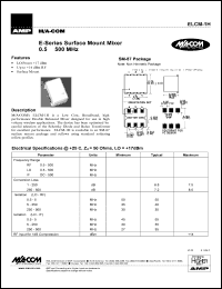 ELCM-1H Datasheet