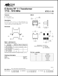 ETC1-1-10TR Datasheet