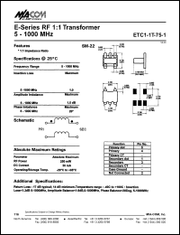 ETC1-1T-75-1 Datasheet