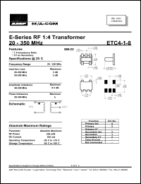 ETC4-1-8 Datasheet