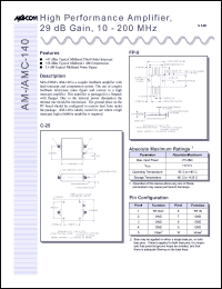 AM-140PIN Datasheet