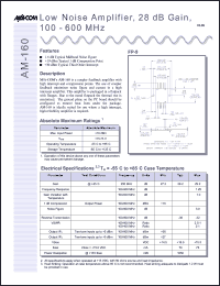 AM-160PIN Datasheet