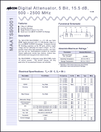 MAATSS0001-TB Datasheet