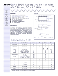 SW65-0114-TB Datasheet