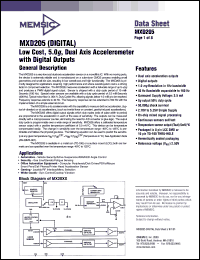 MXD205AC Datasheet