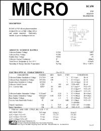 BC450 Datasheet