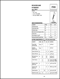 ZTX325 Datasheet