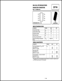 ZDT705 Datasheet