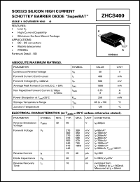 ZHCS400 Datasheet