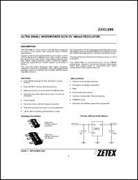 ZXCL200H5 Datasheet