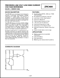 ZRC400F01 Datasheet