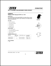 ZXM61P03FTC Datasheet