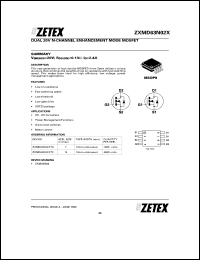 ZXMD63N02XTC Datasheet