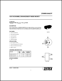 ZXMN10A07FTA Datasheet